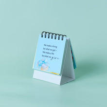 Load image into Gallery viewer, Perpetual Desk Calendar : Be Inspired