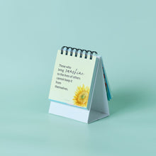 Load image into Gallery viewer, Perpetual Desk Calendar : Be Inspired