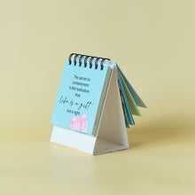 Load image into Gallery viewer, Perpetual Desk Calendar : Be Inspired