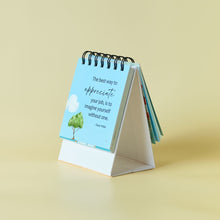 Load image into Gallery viewer, Perpetual Desk Calendar : Be Inspired