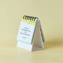 Load image into Gallery viewer, Perpetual Desk Calendar : Be Inspired