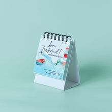 Load image into Gallery viewer, Perpetual Desk Calendar : Be Inspired