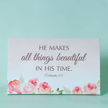Load image into Gallery viewer, Framed Canvas (Wall) : All things beautiful