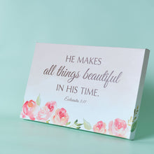 Load image into Gallery viewer, Framed Canvas (Wall) : All things beautiful