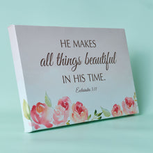 Load image into Gallery viewer, Framed Canvas (Wall) : All things beautiful