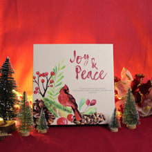 Load image into Gallery viewer, Christmas Framed Canvas : Joy & Peace