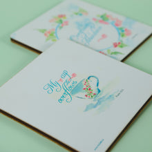 Load image into Gallery viewer, Coasters : Set of 2 : Overflowing Abundance