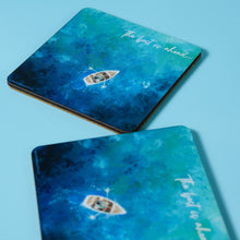 Load image into Gallery viewer, Coasters : Set of 2 : The best is ahead...