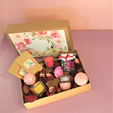 Load image into Gallery viewer, Floral Festive Gift Hamper in a Box