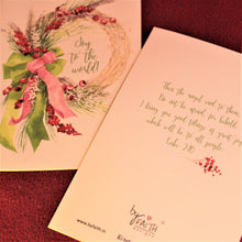Load image into Gallery viewer, Christmas Cards Set of 4 - With love at Christmas