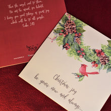 Load image into Gallery viewer, Christmas Cards Set of 4 - Christmas joy!