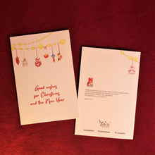 Load image into Gallery viewer, Christmas Cards Set of 4 - A Warm Christmas
