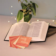 Load image into Gallery viewer, Health and Healing Declaration Cards : Set of 7