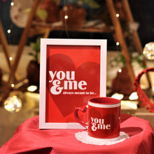 Load image into Gallery viewer, You and me... always meant to be.