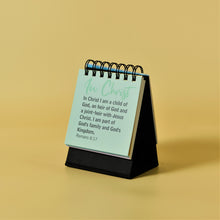Load image into Gallery viewer, Perpetual Desk Calendar : In Christ Declarations