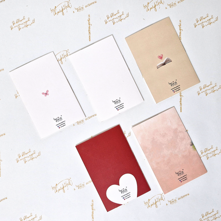 Cards Set of 5 - Love
