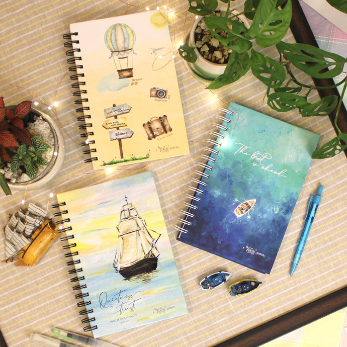 Journals : Set of 3 (Travel)