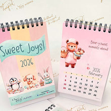 Load image into Gallery viewer, Mini Desk Calendar 2026 : Sweet Joys!