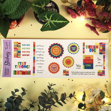 Load image into Gallery viewer, Set of 3 Stickers: Friendship and Care