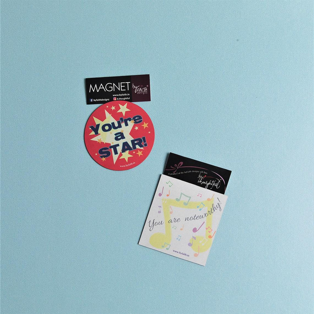 Magnets Set of 2 : For a Star!