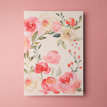 Load image into Gallery viewer, Big Floral Card. (Blank inside)