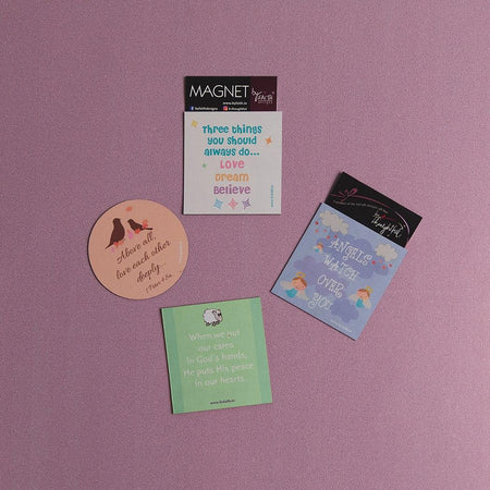 Magnets Set of 4 : Believe