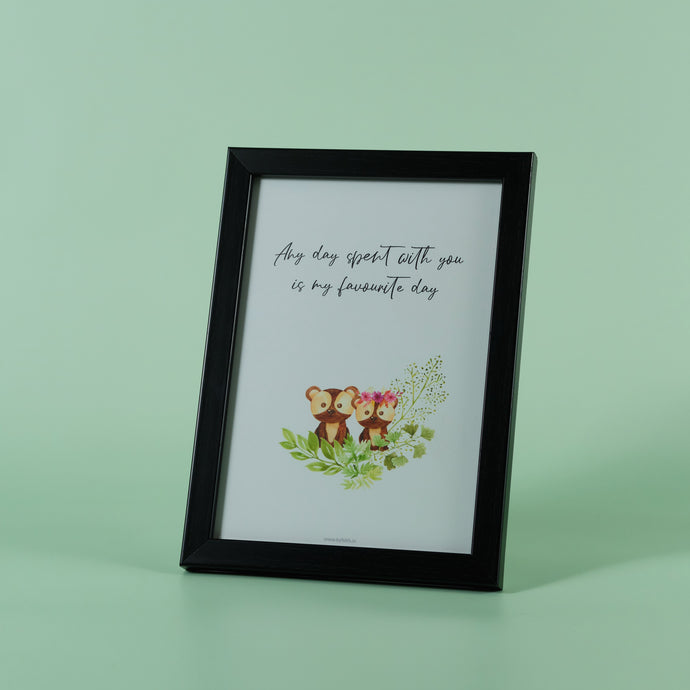 Framed Print : Favourite Day!