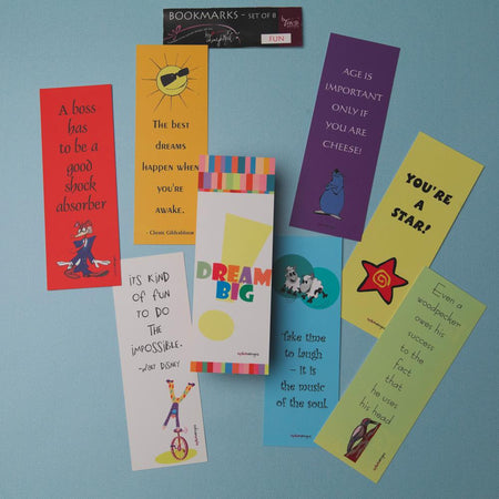 Bookmarks (Set of 8) - Fun