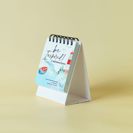 Perpetual Desk Calendar : Be Inspired