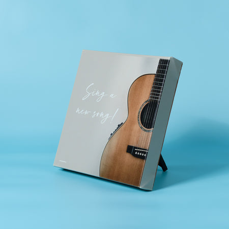 Framed Canvas : Sing a new song!