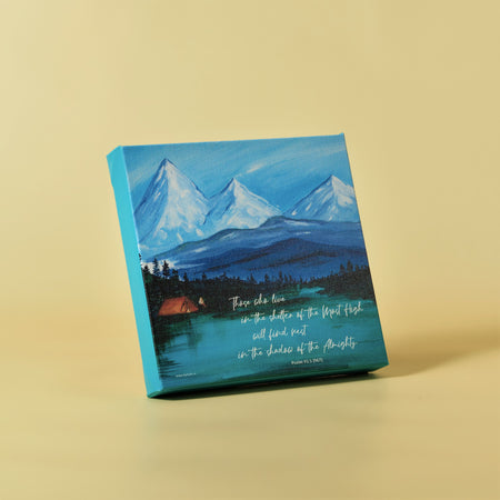 Framed Canvas : Psalm 91:1