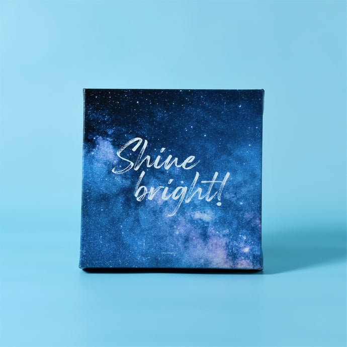 Framed Canvas : Shine bright!