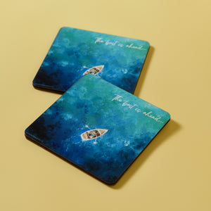 Coasters : Set of 2 : The best is ahead...