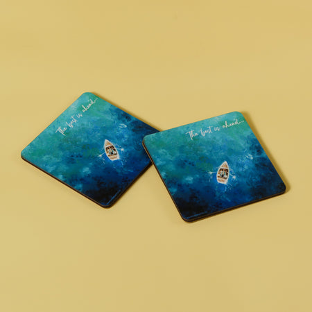 Coasters : Set of 2 : The best is ahead...