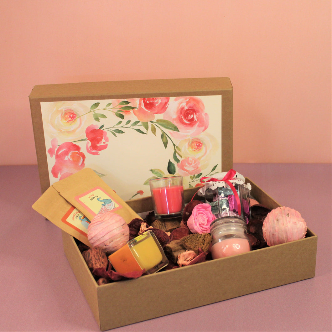 Floral Festive Gift Hamper in a Box
