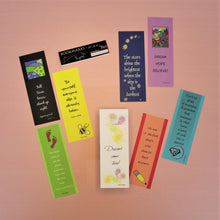 Load image into Gallery viewer, Bookmarks (Set of 8) - Inspirational
