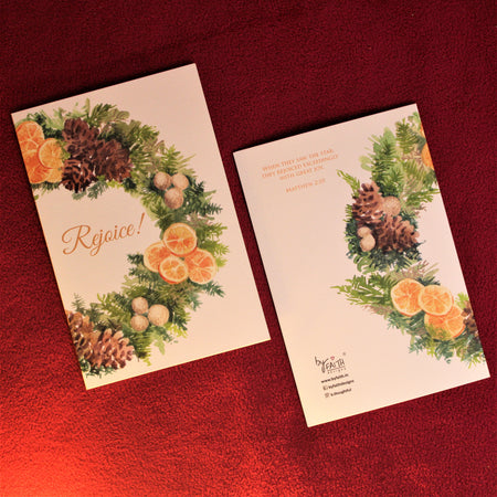 Christmas Cards Set of 4 - With love at Christmas