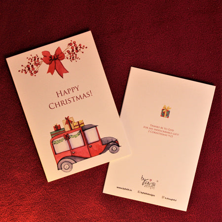 Christmas Cards Set of 4 - A Warm Christmas