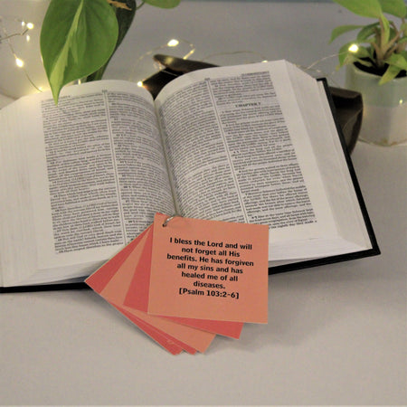 Health and Healing Declaration Cards : Set of 7