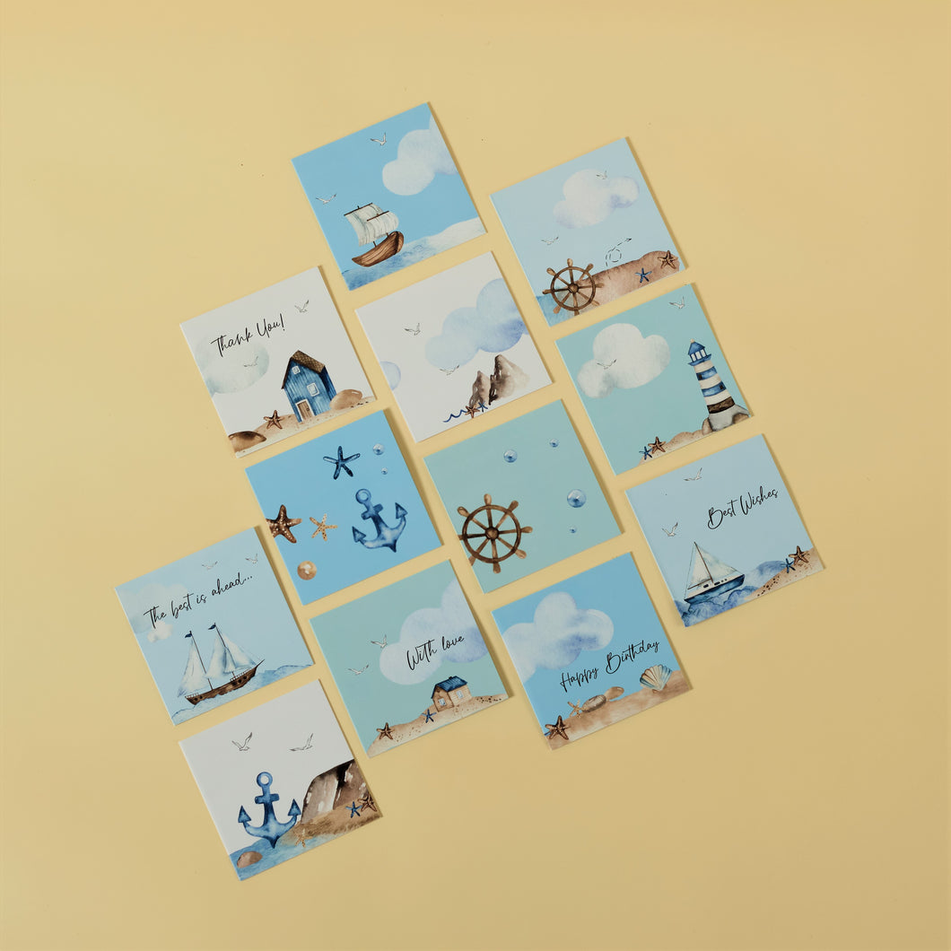 Mini Cards : Nautical Theme