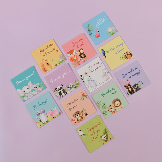 Mini Cards : Cute Animals
